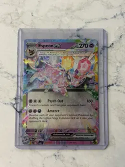 Pokemon TCG Espeon ex - 034/131 - SV: Prismatic Evolutions Near Mint - Image 1