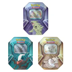 Pokemon TCG: Triple Whammy Set of 3 Tins: Tyranitar, Darkrai, Slaking SEALED LOT - Image 1
