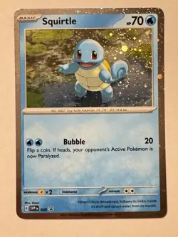 Pokemon - 151 - Bulbasaur Charmander Squirtle Cosmos Promo Set 046 047 048 - Image 4