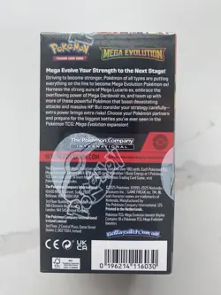 Full Sealed Booster Box (18 packets) Pokemon ME1 Mega Evolution TCG. IN HAND - Image 4