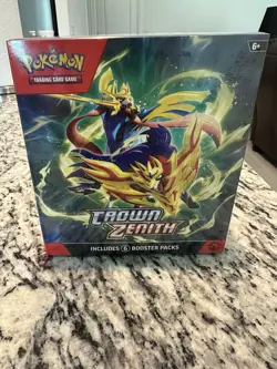 Pokemon TCG Crown Zenith Booster Bundle - 6 Pack 820650858963 - Image 1
