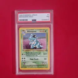 Nidoqueen Holo (7/64) - PSA 7 - 1999 Jungle Unlimited Rare - Pokemon - Image 1