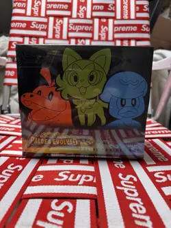 Pokemon Center EXCLUSIVE Paldea Evolved Elite Trainer Box ETB SEALED (Damaged) - Image 1