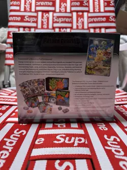 Pokemon Center EXCLUSIVE Paldea Evolved Elite Trainer Box ETB SEALED (Damaged) - Image 4