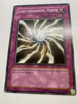 Yu-Gi-Oh! Light-Imprisoning Mirror Unlimited Rare TU02-EN010 LP - Image 1