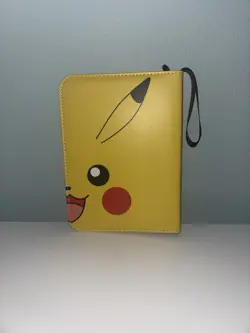 Pikachu Pokemon 3-Ring Mini Binder Card Holder with 50 Card Pages - Image 2