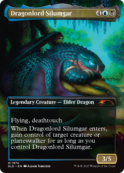 Dragonlord Silumgar (Secret Lair 1974) FOIL PROMO NM Mythic Rare CARD ABUGames - Image 2