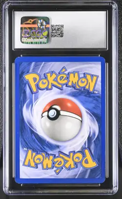 CGC 8 Hitmonchan 2000 Base Set 2 8/130 Holo SWIRL Pokemon Card - Image 2