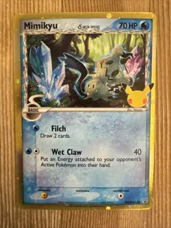 Mimikyu SWSH136 - Pokemon Sword & Shield Promo Ultra Rare Holo Card NM - Image 1