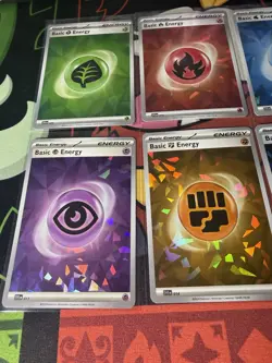 2024 Pokemon Terapagos ex UPC Ultra Premium Collection Energy Card Set Cracked - Image 2