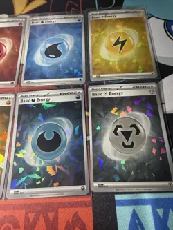 2024 Pokemon Terapagos ex UPC Ultra Premium Collection Energy Card Set Cracked - Image 3