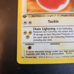 Electrode 2/64 Pokemon Jungle 1st Edition Pre Owned Pokemon Card TCG LP - Image 4