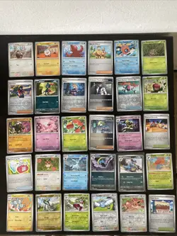 Pokemon Card Lot 30 SV ERA Reverse Holo Cards. All Nm. JTG PRE DRI MEW OBF - Image 1