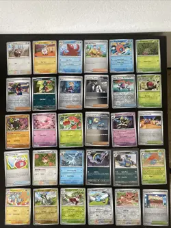 Pokemon Card Lot 30 SV ERA Reverse Holo Cards. All Nm. JTG PRE DRI MEW OBF - Image 3