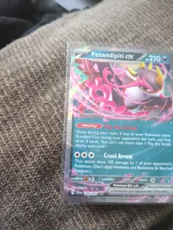 Fezendipiti EX 38/64 Shrouded Fable Collectible Card - Image 3