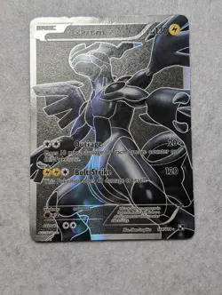 Zekrom 114/114 Black & White Base Full Art Holo Rare Pokemon Card- LP - Image 1