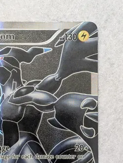 Zekrom 114/114 Black & White Base Full Art Holo Rare Pokemon Card- LP - Image 2