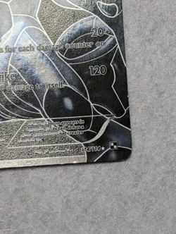 Zekrom 114/114 Black & White Base Full Art Holo Rare Pokemon Card- LP - Image 5