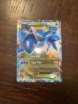 Pokemon TCG Latios EX Card XY72 - Image 1