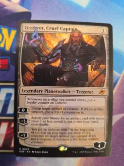 Tezzeret, Cruel Captain Edge of Eternities MTG NM/M Condition - Image 1