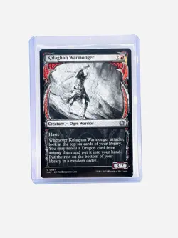 MTG, Kolaghan Warmonger (Showcase), March of the Machine: The Aftermath, Regular - Image 1