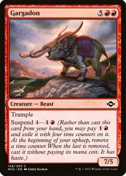 X 1 Gargadon NM-M Modern Horizons MH2 128 MTG Magic The Gathering - Image 1