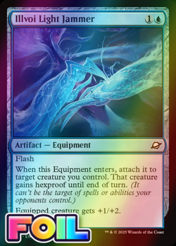 x1 Illvoi Light Jammer FOIL EOE Edge of Eternities MTG 60 M/NM 1x - Image 1