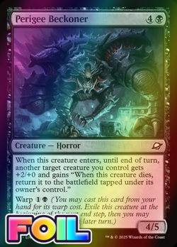 x1 Perigee Beckoner FOIL EOE Edge of Eternities MTG 112 M/NM 1x - Image 1