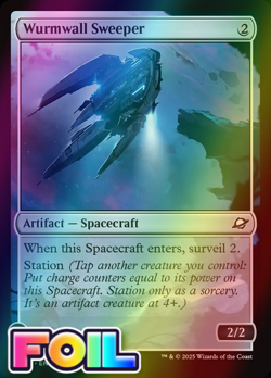 x1 Wurmwall Sweeper FOIL EOE Edge of Eternities MTG 249 M/NM 1x - Image 1