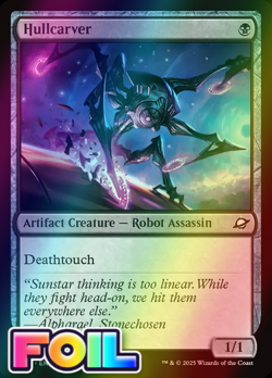 x1 Hullcarver FOIL EOE Edge of Eternities MTG 105 M/NM 1x - Image 1