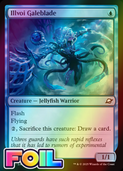 x1 Illvoi Galeblade FOIL EOE Edge of Eternities MTG 58 M/NM 1x - Image 1