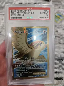 Pokemon XY Evolutions M Pidgeot EX 104 & 105 CONSECUTIVE CERT PSA 10 Gem MINT - Image 5