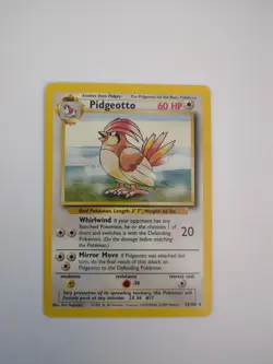 Pokemon Pidgeotto 22/102 WotC Base Set Unlimited Rare NM - Image 1