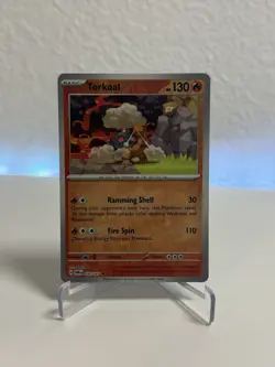 Torkoal 030/167 Reverse Holo Common - Twilight Masquerade Pokemon - Near Mint NM - Image 1