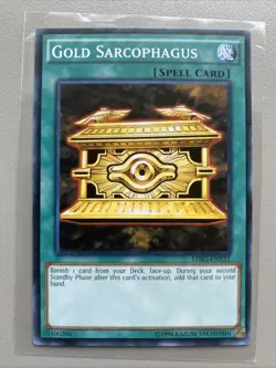 Gold Sarcophagus LDK2-ENY22 YuGiOh Legendary Decks II - Image 1