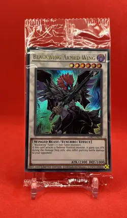 YUGIOH SEALED LART-EN078 BLACKWING ARMED WING-ULTRA RARE-LOST ART-GREAT PRICE-NM - Image 1
