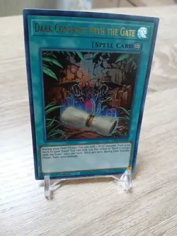 Yugioh Dark Contract with the Gate GFP2-EN159 Ultra Rare 1st Ed NM - Image 1
