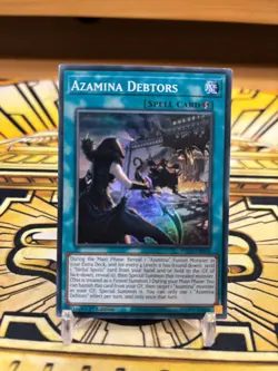 Yugioh Azamina-Schuldnerinnen ROTA-EN054 Super Rare - Image 1