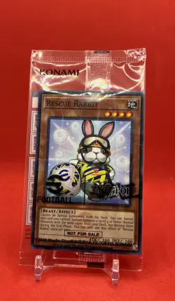 Rescue Rabbit + Neymar Jr - 2025 eFootball Promo Set - Yugioh OTS OP Limited NEW - Image 1