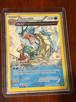 Pokemon TCG Gyarados Reverse Holo Rare Card Ancient Origins 21/98 - LP - Image 1