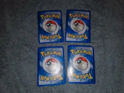 LOT BASE SET 2 POKEMON CARDS CHARIZARD MEWTWO VENUSAUR ZAPDOS DAMAGED HOLO - Image 3
