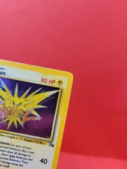 Pokemon Karte/card - Zapdos 15/62 - Fossil Holo - VG-Excellent - Image 3