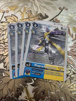 Digimon Card Game Playset MagnaAngemon BT16-024 U Beginning Observer - Image 1