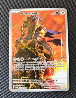 Zamazenta 201/182 SV10: Destined Rivals - Illustration Rare - NM Pokemon Card - Image 1