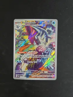 Pokemon TCG Baxcalibur Card 210/193 IR Sv02: Paldea Evolved B - Image 1