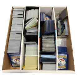 Pokemon Card Bulk lot 500 + 3 ULTRA RARE V/EX/FA - Image 1