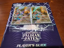 Two 2024 Pokemon Paldean Fates Mimikyu SVP 075 Promo Cards New NM-M Condition - Image 2