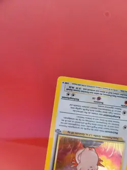 Pokemon Karte/card - Clefable Pixi 1/64 - Jungle - Holo - Played - Image 4