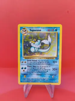 Pokemon Karte/card - Aquana Vaporeon 12/64 - Jungle Set Holo - Near Mint - Image 1