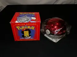 Pokemon Poliwhirl 1999 Trading Card 23K Gold Plated Burger King Red Box - Image 1
